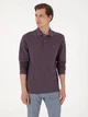 Поло довге чоловіче Pierre Cardin G021SZ082-000-2314481 (Mor) M Фіолетове (8683859229826) - зображення 1
