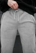 Спортивні штани Staff pul light gray fleece S - изображение 3