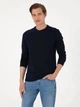 Свитшот мужской Pierre Cardin G021SZ082-000-2313854(lacivert) XL Темно-синий (8683859234530) - изображение 1