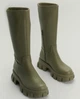 Жіночі чоботи на платформі від бренду NA-KD, модель Profile Sole Calf Boots. Розміо 39, 25 см стелька - зображення 1