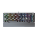 Игровая клавиатура Fantech ATOM MK853 Red Switch с Led подсветкой длина кабеля 1.8м Gray/black - изображение 1