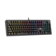 Игровая клавиатура Fantech ATOM MK853 Red Switch с Led подсветкой длина кабеля 1.8м Gray/black - изображение 2