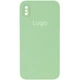 Чохол Silicone Case Square Full Camera для iPhone Xs Max 01.Mint - изображение 1