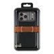 Чохол Kajsa Briquette Collection Rhombus with MagSafe для iPhone 17 Pro Max Black B-Ring - изображение 3