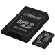 Memory card microSDXC 64Gb Kingston Canvas Select Plus Gen3 100R A1 C10, Retail + adapter - зображення 2