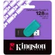 USB Flash Kingston DataTraveler Exodia S 128GB USB3.2 Gen 1 Black/Turquoise, Retail - изображение 3