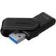 USB Flash Kingston 64GB USB 3.2 Gen1 DataTraveler Exodia S Black, Retail - зображення 2