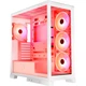 Корпус Modecom VOLCANO SPACE APEX ARGB 4x140mm fans MIDI USB 3.0x2+TYPE-C WHITE без БЖ ATX - изображение 1