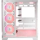 Корпус Modecom VOLCANO SPACE APEX ARGB 4x140mm fans MIDI USB 3.0x2+TYPE-C WHITE без БЖ ATX - изображение 6