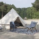 Кресло раскладное Bo-Camp Bloomsbury L Grey (1200370) - изображение 4