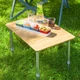Стіл Bo-Camp Southwark 60x40cm Bamboo Brown (1404644) - зображення 6