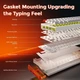 Геймерська магнітна клавіатура DAREU COOL68 White-orange Дротова, RGB Підсвічування, lightbox, 68 keys, 8000Hz/s., Switch 0.1mm. Rapid Trigger UA + ENG - зображення 13