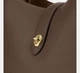 Женская сумка на плечо COACH Hadley Large Shoulder Bag Gold/Dark Stone CCD65 (131224) - изображение 7