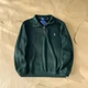 Кофта Polo Ralph Lauren 1/3 zip (полузамок) размер XL зеленый цвет - изображение 2