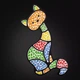 Мозаика Mosaaro Хрустальное стекло Кот (MA3002) - изображение 2