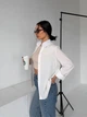 Жіноча базова сорочка на гудзиках Uaclothes 42-44 Молочний (like36971-173981349) - изображение 4