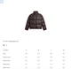 Куртка пуховик Zara коричневий 3286/318/700 L - изображение 9
