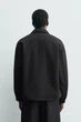 Куртка сорочка з вовною Zara чорний 0155/845/800 L - зображення 3