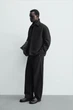 Куртка сорочка з вовною Zara чорний 0155/845/800 L - зображення 4