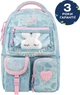 Рюкзак женский Kite Education teens2587M Голубой 42x29x17см городской подростковый 17 л Ортопедическая спинка (K26-2587M-3) - изображение 3