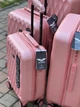 Ударопрочный Wings Большой Валіза дорожня L на колесах Wings 110 литров TD190 (рожевий) - изображение 5