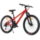 Гірський підлітковий велосипед Spark FLEX 24", алюмінієва рама 12", 21 швидкість, дискові гальма, червоний - зображення 3