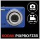 Компактний фотоапарат Kodak FZ55 Blue Цифровий Синій - зображення 2
