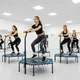 Батут King Sport 130 см– фитнес батут с ручкой синий - изображение 5
