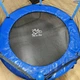 Батут FitToSky 152 см Black-Blue с сеткой (без лестницы) синий - изображение 3