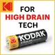 Батарейки Kodak Xtralife AA, 60 шт., лужні батарейки LR06 1,5 В, термін придатності 10 років - зображення 4