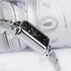 Casio LTP-V009D-1E женские кварцевые часы стальной браслет черный циферблат водозащита 30 м - изображение 5