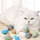 Интерактивная игрушка дразнилка для кота мышка 3 шт. - изображение 6