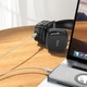 Аудіокабель AUX Hoco UPA32B Black Type-C на mini-Jack 3.5 мм у нейлоновому обплетенні 1 м Чорний - зображення 7