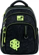 Рюкзак школьный Kite 763M для мальчика Черный 39x29.5x14.2см 15л легкий Ортопедический 1-4 класс спинка Ergo Kids (K26-763M-3) - изображение 1