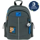 Рюкзак школьный Kite 771S для мальчика Серый 36x25x12см 12 л легкий Ортопедический 1-4 класс спинка Ergo Kids (K26-771S-4) - изображение 2