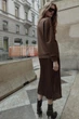 Комбинированное атласное платье миди Zara 3897/190 S - изображение 4