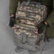 Рюкзак ZE002 тактический военный 50л пиксель - изображение 8