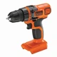 Дриль-шурупокрут BLACK+DECKER, безударний, 18 В, 1.5 Аг, 28 Нм, 650 об/хв, патрон 10 мм швидкозатискний, кількість швидкостей - 1, - изображение 1