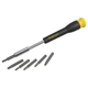 Набір біт STANLEY, Phillips, Pozidriv, Torx, Slotted, Sl1, Ph00, Pz0, Т5, ТТ10, L= 25 мм, 33 шт, пластикова коробка (STHT0-62634) - изображение 2