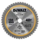Диск пиляльний DeWALT METAL CUTTING розмір 184 х 20 х 48, кількість зубів 48, геометрія зуба MATB, кут заточування 48 градусів, - изображение 1