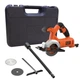 Пила дискова мережева BLACK+DECKER, 400 Вт, діаметр диска 85х10 мм, 3600 об/хв, міні циркулярна, вага 2.6 кг (BES510) - зображення 3