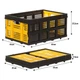 Портативный складной ящик STANLEY SXWT-FT505 грузоподъемность 25 кг объем 40 л размеры 56.8х41х27.2 см (SXWT-FT505) - изображение 2