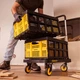 Портативный складной ящик STANLEY SXWT-FT505 грузоподъемность 25 кг объем 40 л размеры 56.8х41х27.2 см (SXWT-FT505) - изображение 3