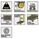 Тележка-платформа грузовая STANLEY SXWT-PC527 грузоподъемность 150 кг размер платформы 73.5х47 см (SXWT-PC527) - изображение 5