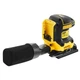 Шліфмашина вібраційна DeWALT, 18 В XR Li-lon, 8000-13500 об/хв, 115х108 мм, амплітуда 1.6 мм, вага 1 кг, валіза (DCW200NT) - изображение 2