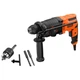 Перфоратор мережевий BLACK+DECKER, SDS-Plus, 650 Вт, 1.6 Дж, 0-5500 уд/хв, 0-1600 об/хв, два бури SDS-Plus (6 і 7 мм), 13 мм - зображення 6