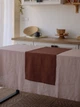 Дорожка из вареного льна Leglo Wine – 40×150 - изображение 5
