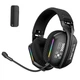 Беспроводные наушники ONIKUMA GT808 Tri-Mode, Bluetooth 5.3 / 2.4GHz / 3.5 мм, RGB, черные | для PS5, PC, Xbox - изображение 1