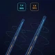 Антенна выносная спаренная GSM/WiFi 2.4-5.8GHz 6dBi TS9, на подставке с магнитом, для роутера, модема, 3 метра - изображение 8