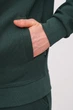Кофта на замке спортивная K.O.R 3799 Зеленый (green) 3XL - изображение 4